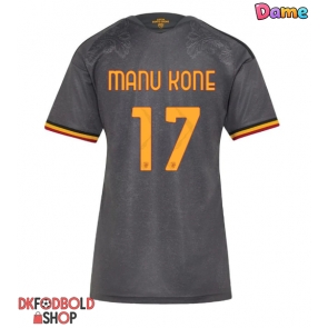 AS Roma Manu Kone #17 Tredje trøje Dame 2026-27 Kort ærmer AS Roma Manu Kone #17 Tredje trøje Dame 2026-27 Kort ærmer